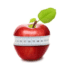 Apple with tape measure